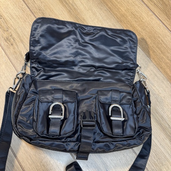 EUC‎ Desigual Black Pockets Crossbody Bum Bag - Picture 4 of 11